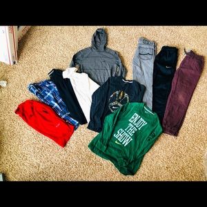 Boys winter lot NIKE Vans Buffalo jeans 10